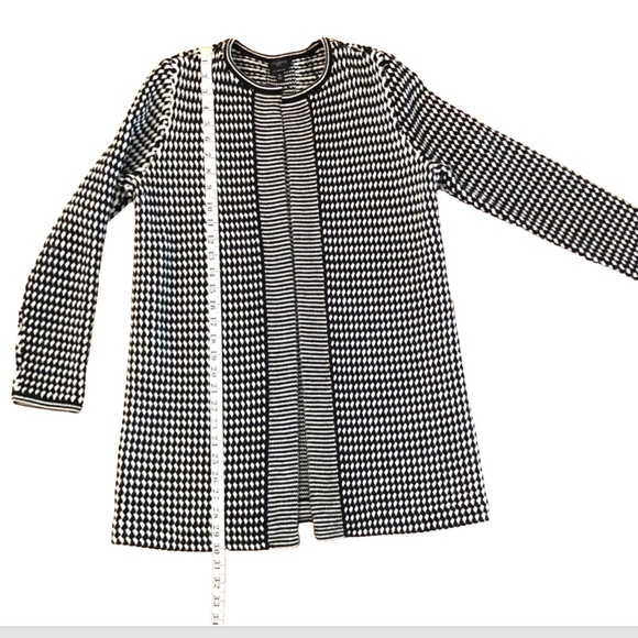 2 TALBOTS 100% Merino Wool Open Front Cardigans - VERY WARM! - Picture 8 of 16